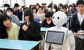 Robot in a classroom