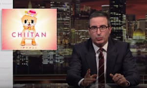 John Oliver I M In A Public Beef With An Unsanctioned Japanese Otter Television Radio The Guardian