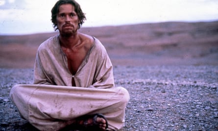 Willem Dafoe as Jesus in Martin Scorsese’s film of The Last Temptation of Christ.