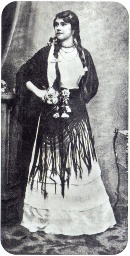 a 19th-century photograph of a young woman