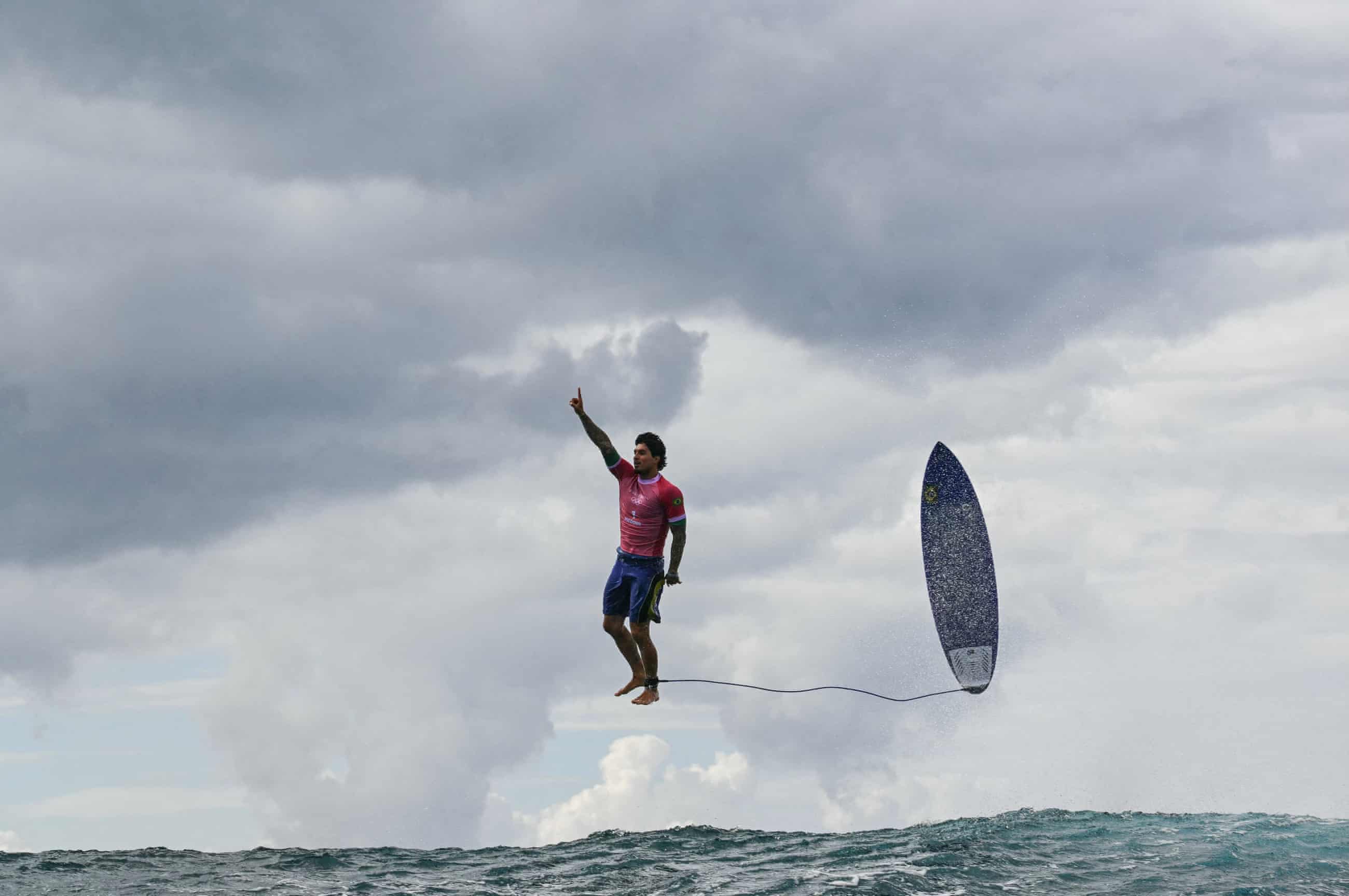 Olympic surfer Gabriel Medina