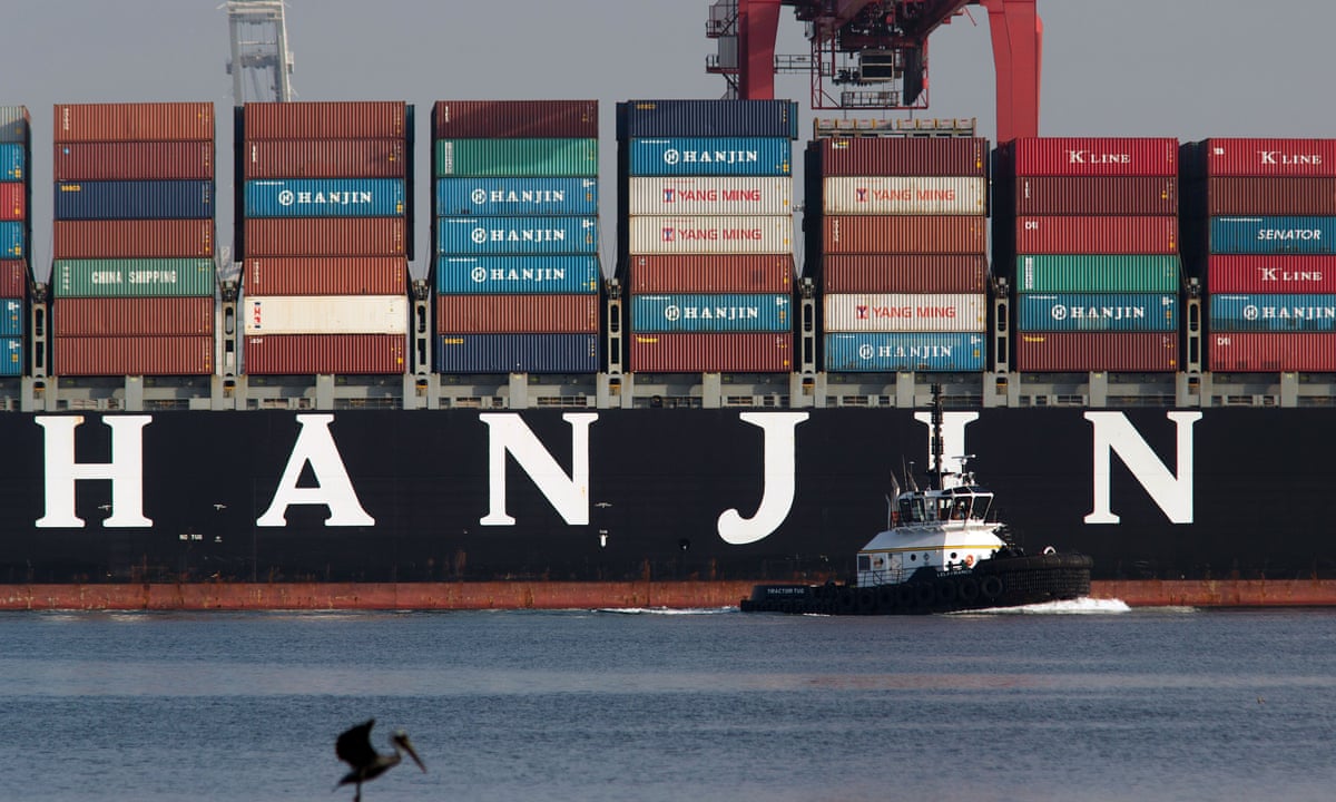 Hanjin Shipping Containers