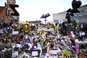 flowers and tributes left to Ozzy Osbourne
