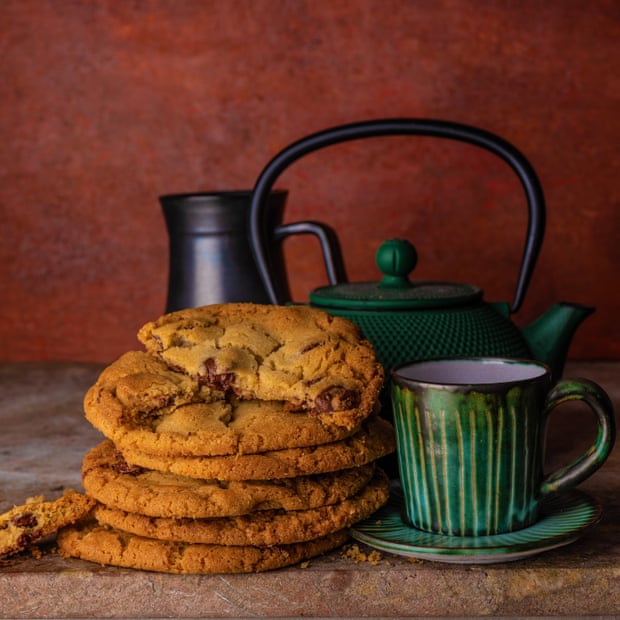 Claire Ptak’s egg-yolk chocolate chip cookies.