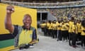 Cyril Ramaphosa's rally in Johannesburg ahead of general election.
