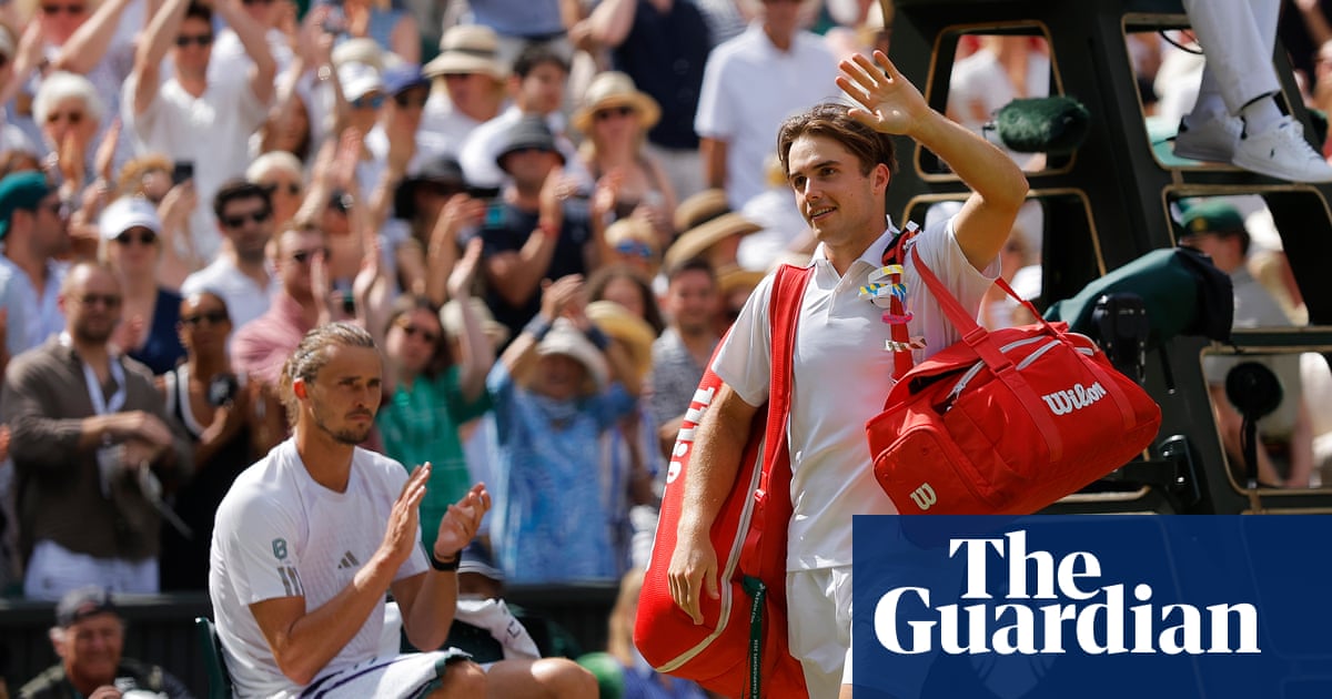 Arthur Fery’s magical run ends with crushing Wimbledon defeat by Alexander Zverev