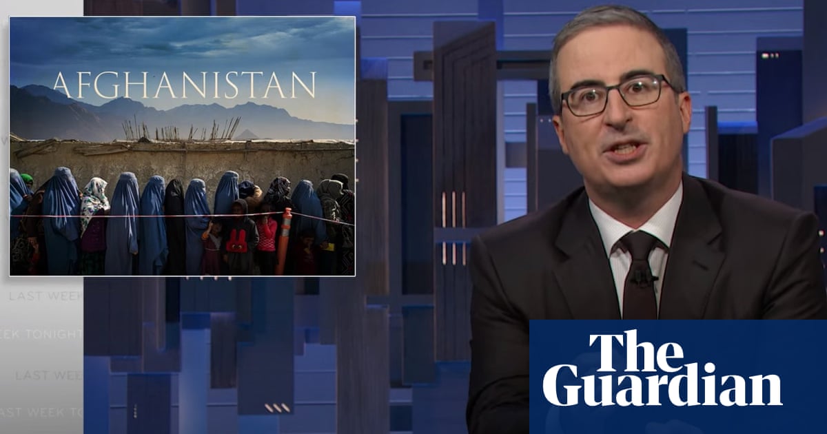 John Oliver: ‘Things are going worse in Afghanistan than you may know’