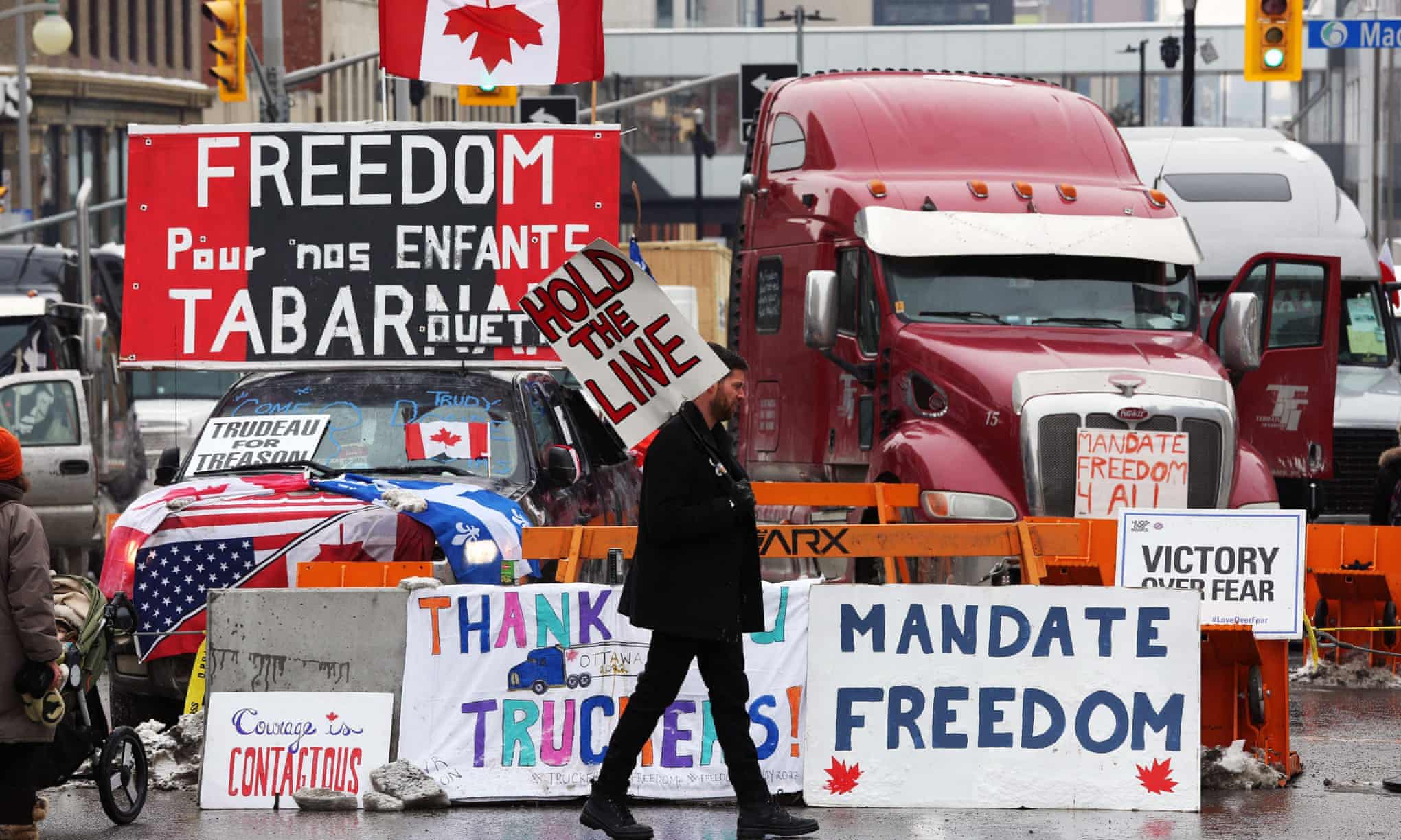 Maple leaf flags, conspiracy theories and The Matrix: inside the Ottawa trucker protest (theguardian.com)