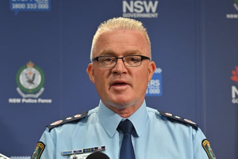 NSW Police Commissioner Mal Lanyon.