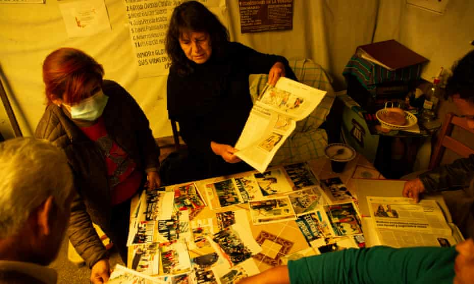 In 2012, activists began a live-in protest in a makeshift hut – most are now in their 70s or 80s