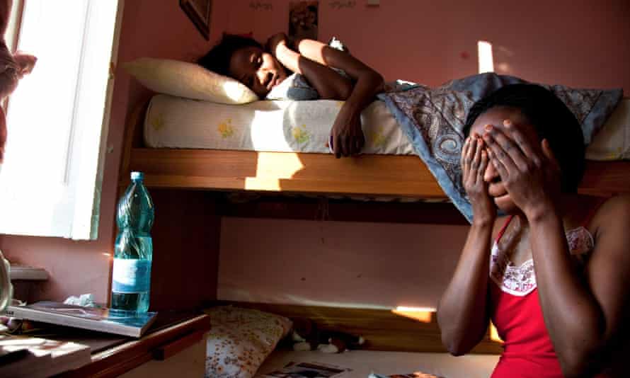 A shelter for trafficked women who have entered a protection programme run by the Italian state