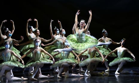 Dancers from the Berlin State Ballet during the dress rehearsal for a production of Don Quixote in Berlin last December.
