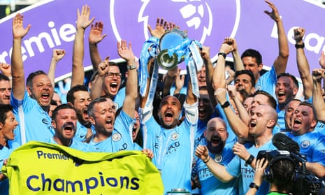 Manchester City cruised to the Premier League title last season with a total of 100 points.