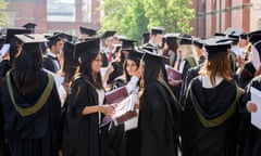 young women in caps and gowns