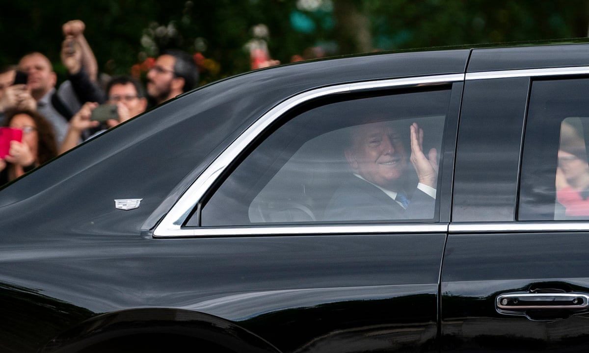 Irish Funeral Firm Rents Out Four Limousines To Trump For 1m Ireland The Guardian