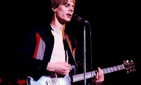 ‘Rarely has rock music sounded and felt so transcendent’ … Tom Verlaine of Television performing at the Bottom Line, New York, June 1978.