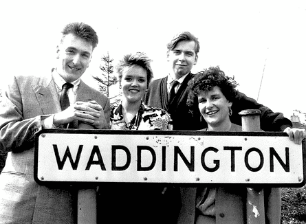 ‘If nana came back to life now, she’d think the sputniks had landed!’ … Waddington village, home to a huge command centre covered in aerials.