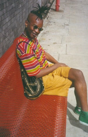 David McAlmont before Pride, 1992.