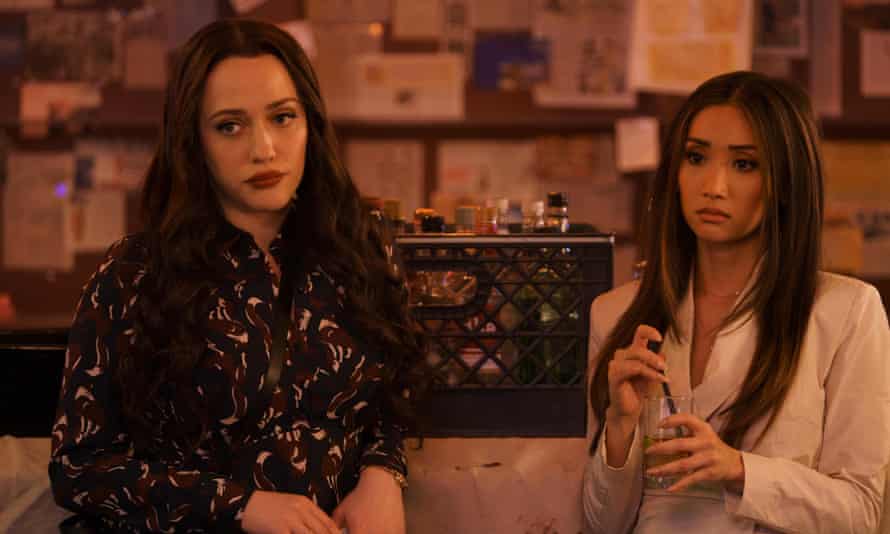Kat Dennings and Brenda Song in Dollface.