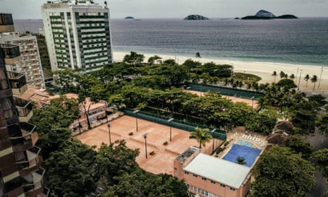 Aerial view of the Rio de Janeiro Country Club