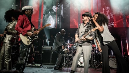 Iris Gold, Nile Rodgers, Dave Stewart and Beverley Knight rock out another hit.