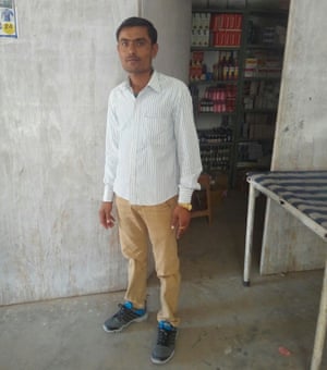 Firoz Khan, a nurse in the local hospital, Phalodi, Rajasthan, India