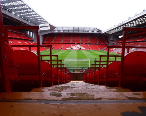 A view inside Anfield