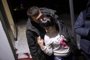 Outside the local disco at Teriberkas