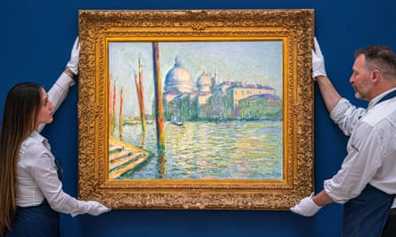 Claude Monet’s Le Grand Canal et Santa Maria della Salute