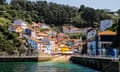 Cudillero, picturesque fishing village, Asturias, Spain<br>PJ6NNN Cudillero, picturesque fishing village, Asturias, Spain