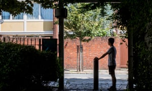 A young Vietnamese man in London who was trafficked to the UK to work in a cannabis farm.