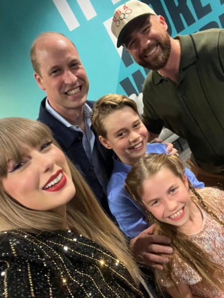 Meeting the royals and making their relationship ‘Instagram official’.