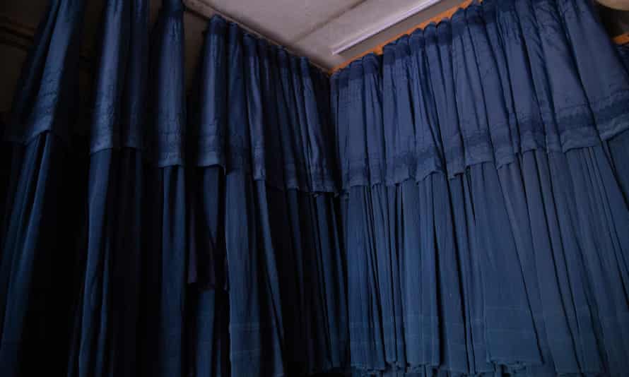 Trade in burqas is booming in Kabul.