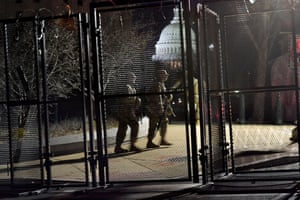 National Guardsmen on patrol