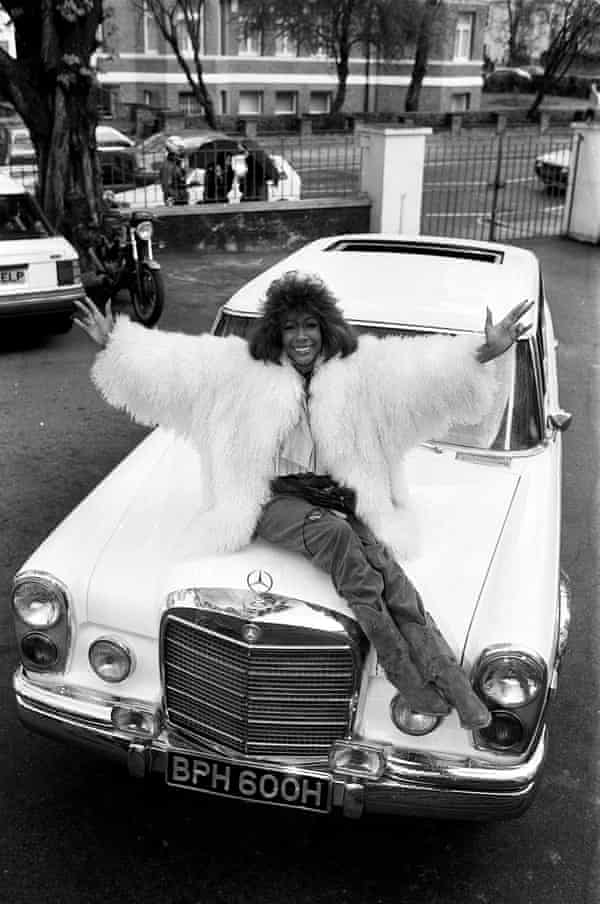 Mary Wilson in London in 1989.