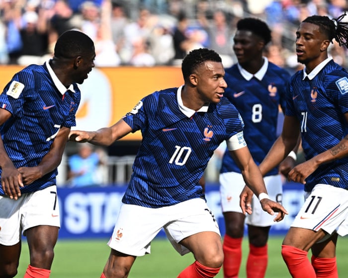 In ceding the reins to Mbappé, Olise and Dembélé, France look as under control as ever