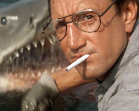 Roy Scheider in the first and best Jaws, 1975,