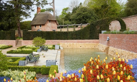 Victorian fragrance gardens at the Newt in Somerset.