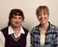 Zoe Hannah and Maddy Myers (right), co-founders of feminist video games website Mothership.