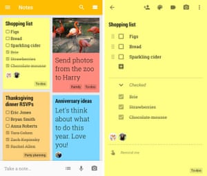 Google Keep.