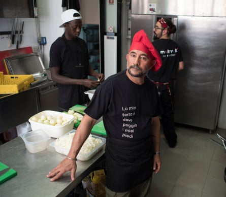 Afghan Shapoor never expected to spend his days working as a chef in Sicily.