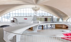 TWA's Flight Center, in New York. Flight operations ended at TWA’s Flight Center in October 2001.