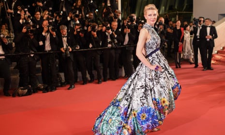 Cate Blanchett at the Cannes screening of Paweł Pawlikowski’s Cold War last year.