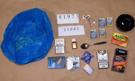 Sedatives, condoms and a heavy ashtray belonging to John Worboys seized by police after his arrest.