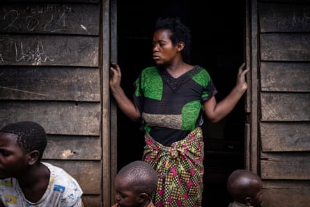 Nzigire Ntavuna stands in her home in Chibuga village.