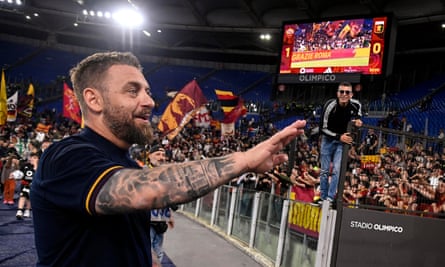 Daniele De Rossi has made a promising start to his coaching career at Roma.