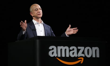 Donald Trump accused Amazon, headed by Jeff Bezos, of hurting ‘towns, cities and states throughout the US’.