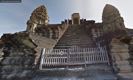 Google Street View of Angkor Wat