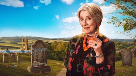 Phyllis Logan as Cora Felton in Murder Most Puzzling