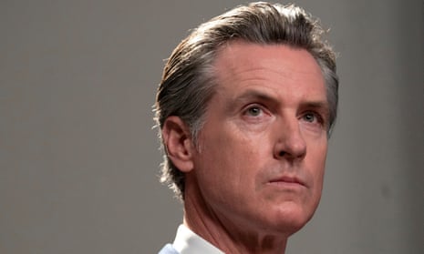 The California governor, Gavin Newsom, did not mention his plans to replace Dianne Feinstein in his statement on the death of the veteran senator.